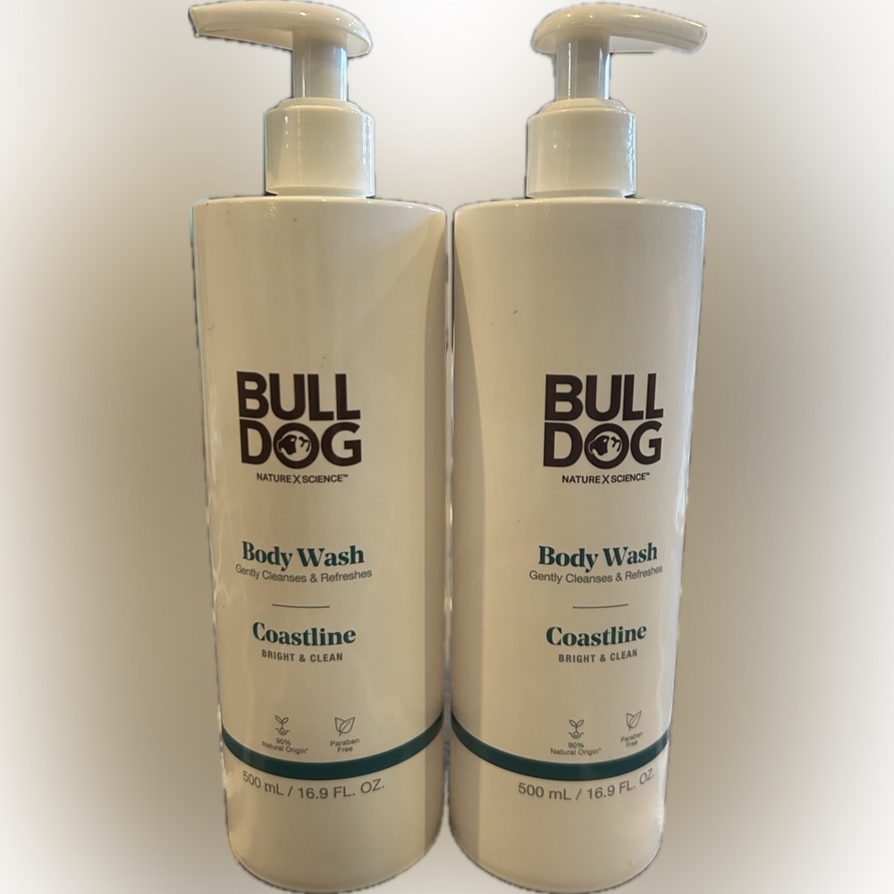Set of 2 Coastline Body Wash - White “empty”